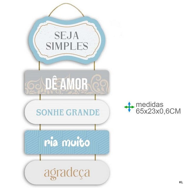 Placa de Parede MDF