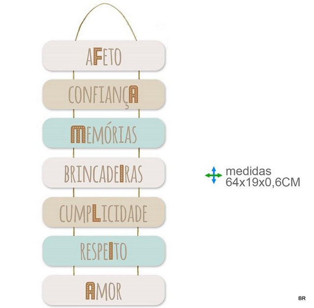 Placa de Parede MDF