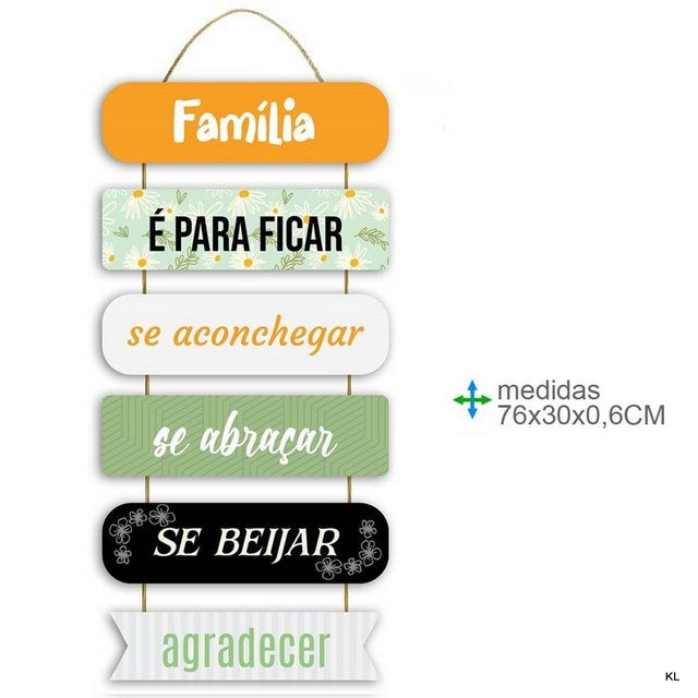 Placa de Parede MDF
