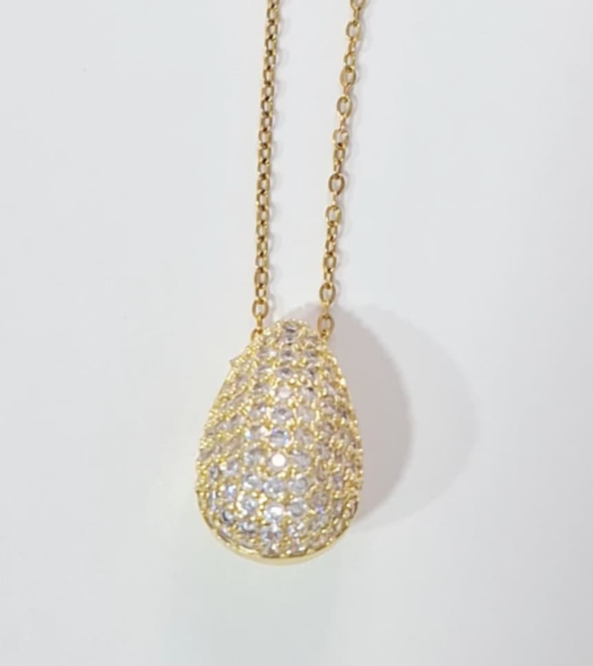 Fio Gota com zirconias