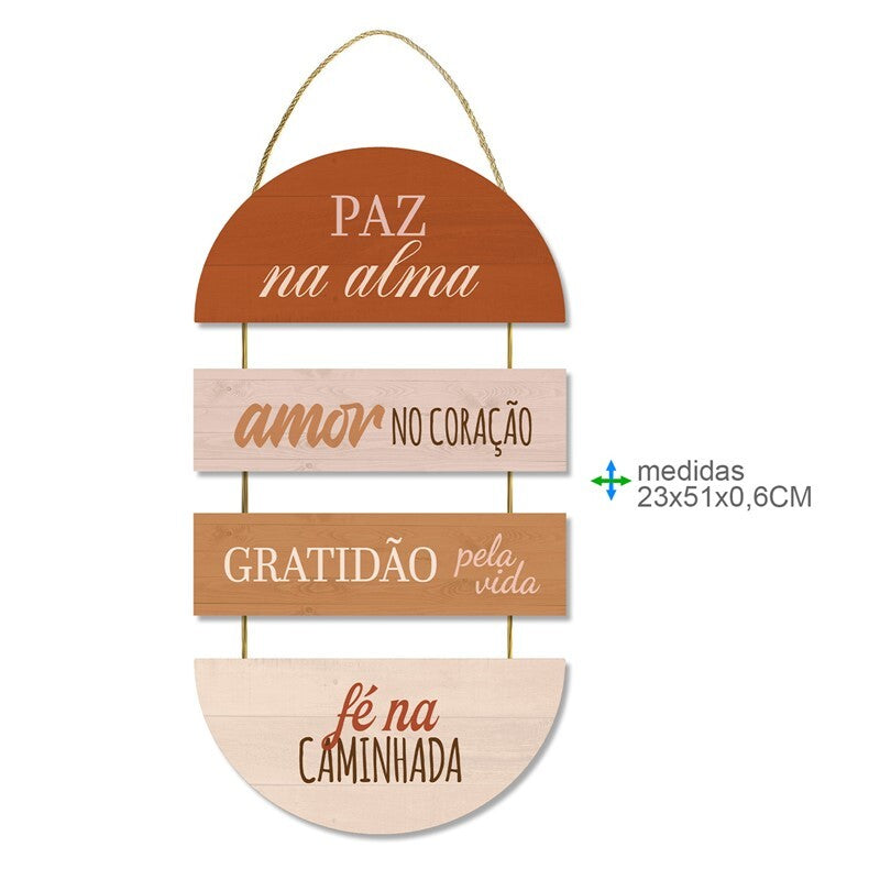 Placa de Parede MDF