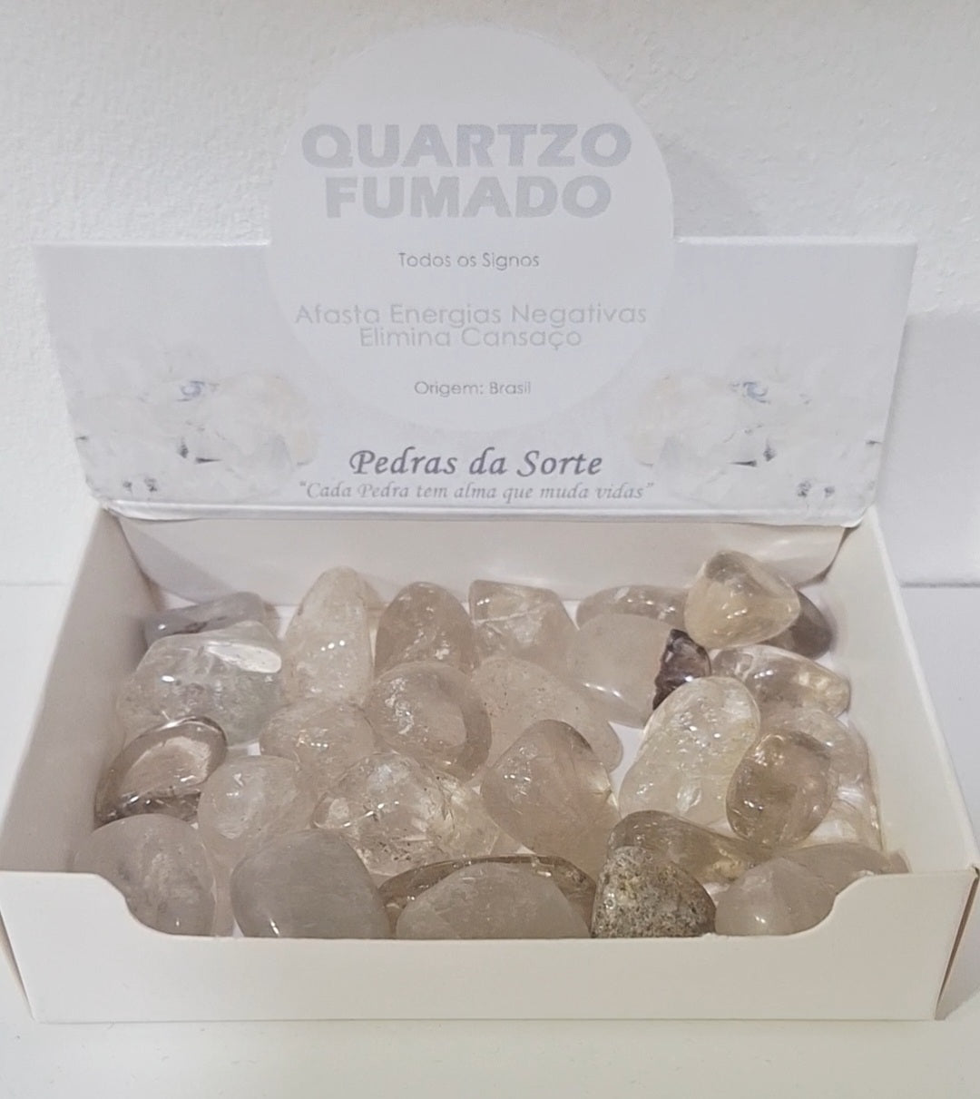 Pedra Quartzo Fumado