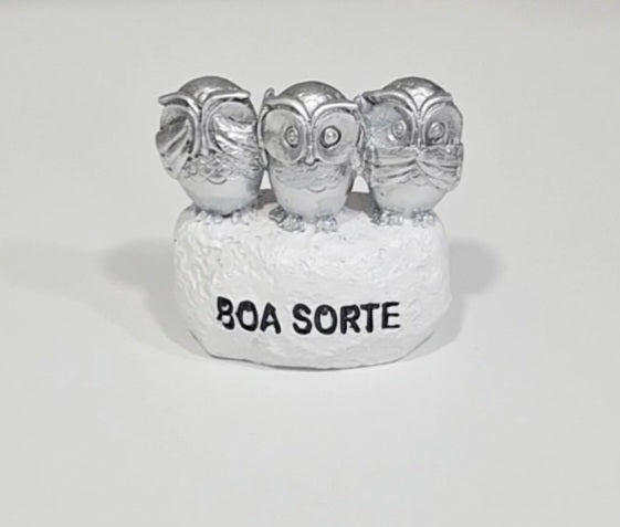 Pedra da sorte coruja