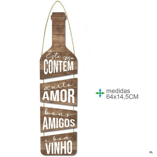 Placa de Parede MDF