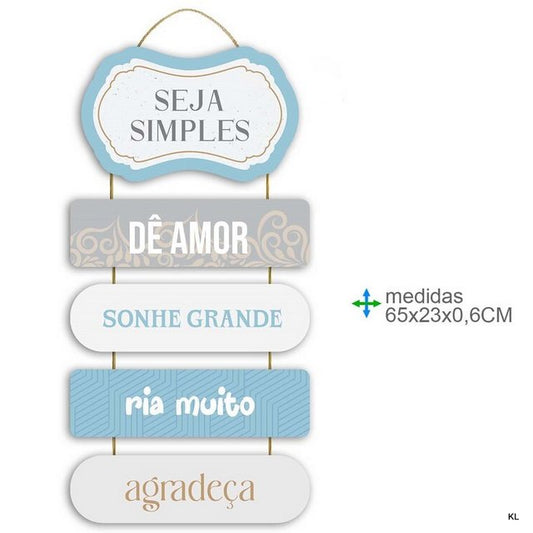 Placa de Parede MDF