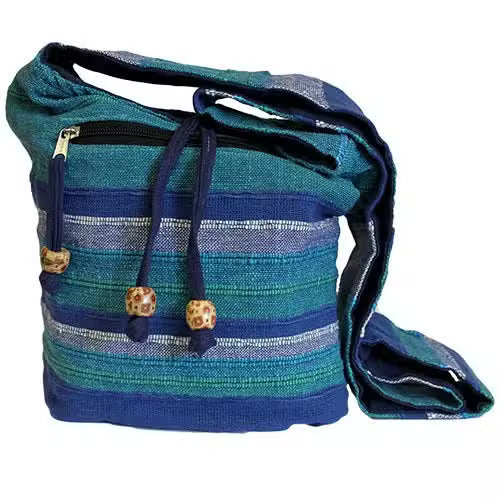 1x Bolsa Transversal Nepal - Rios Azuis