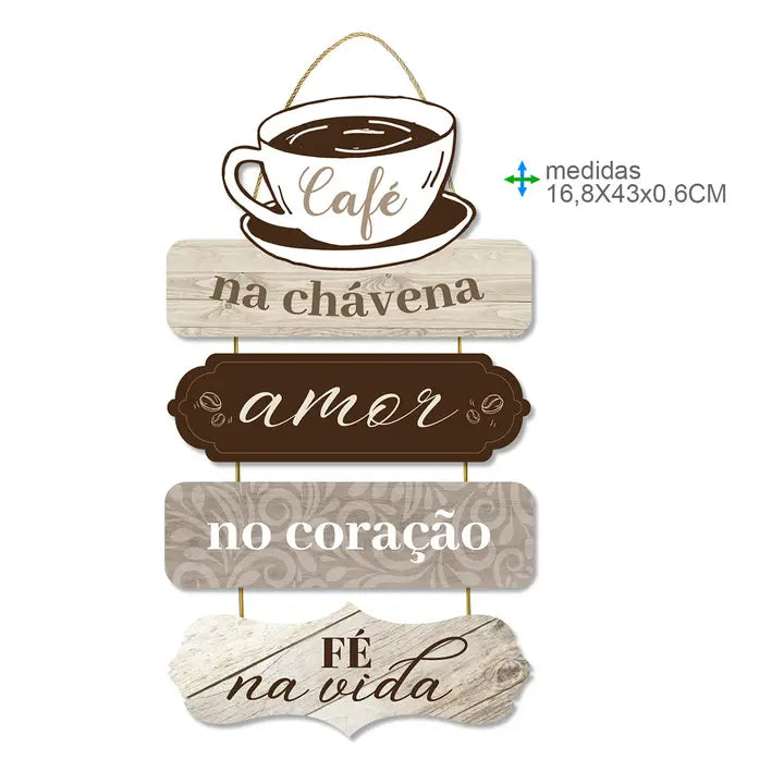 Placa Parede MDF 16.8X43x0,6