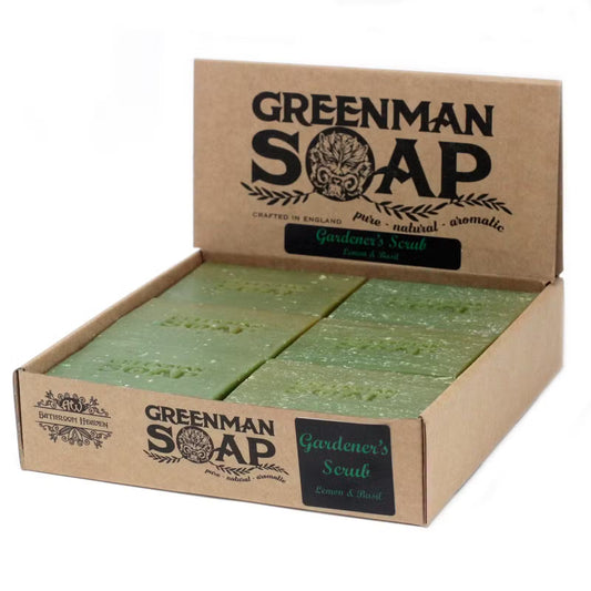 1x Sabonete Greenman 100g - Esfoliante para Jardineiros