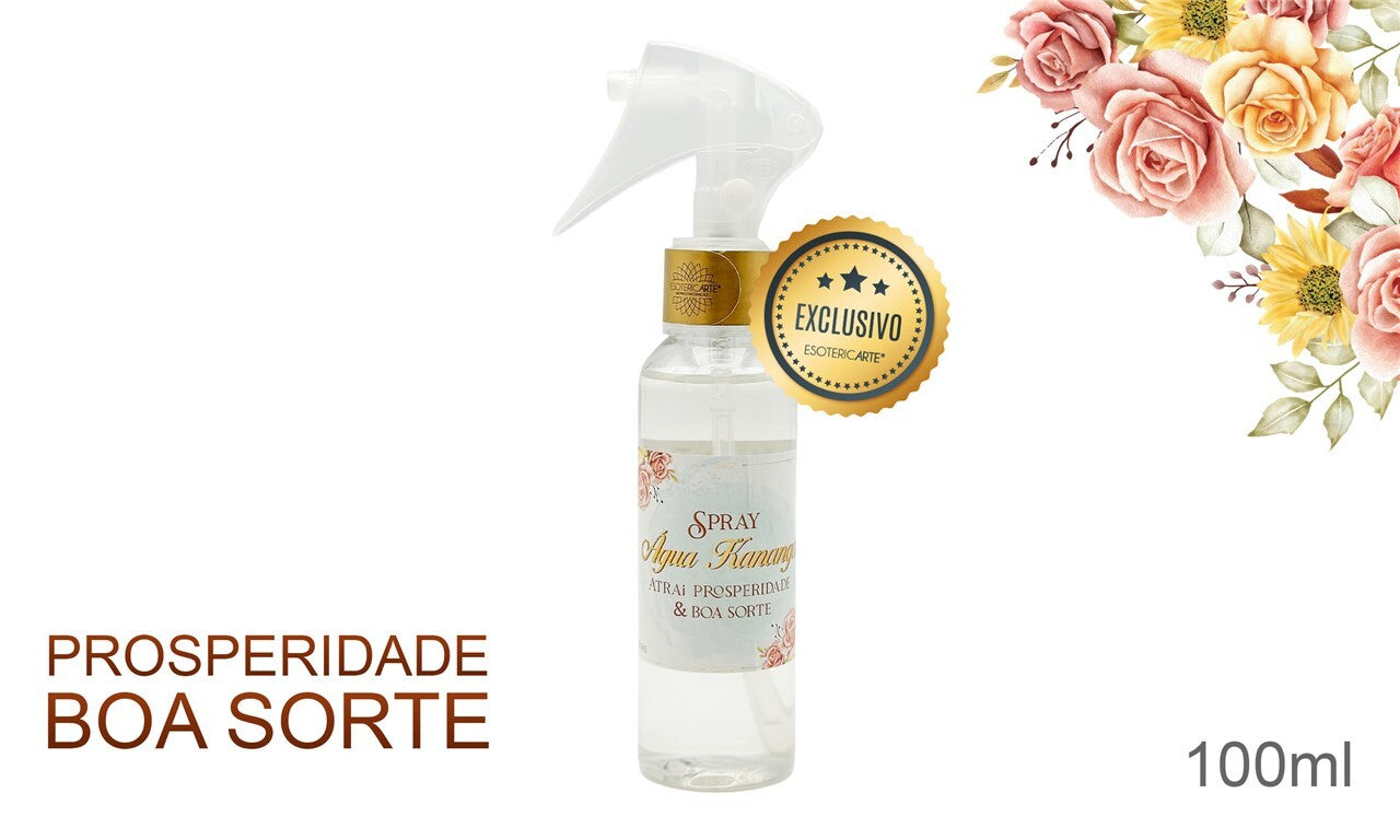 Spray Água Divina - Água de Flórida & Kananga 100ml