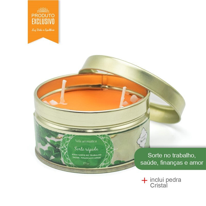 Vela aromática Sorte Rápida