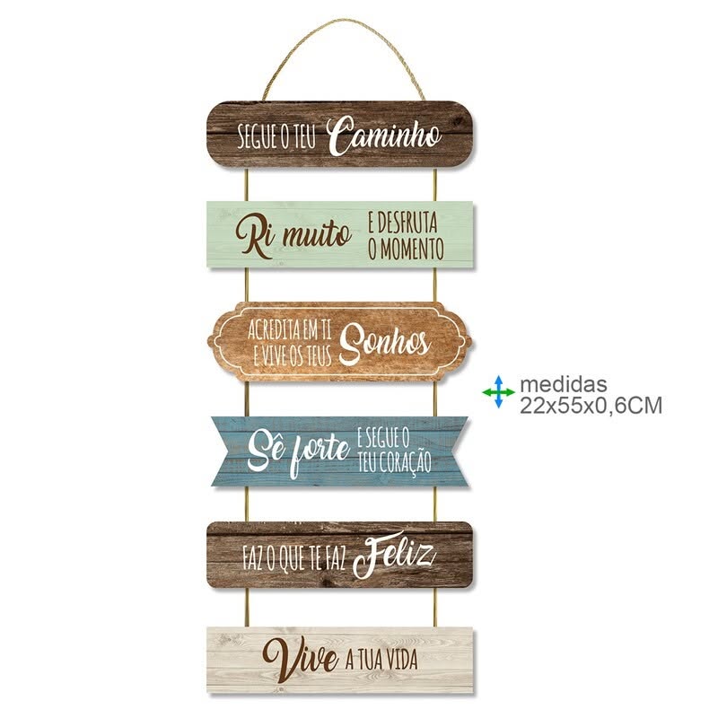 Placa de Parede MDF 22X55x0,6