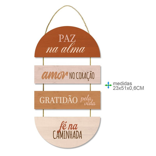 Placa de Parede MDF