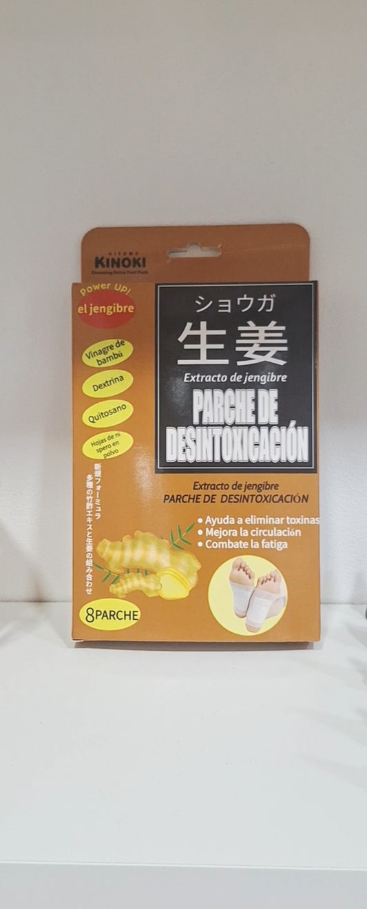 Pensos de Desintoxicação Kinoki com Extrato de Gengibre