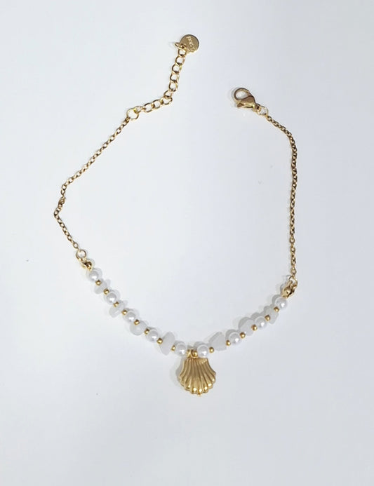 Pulseira com concha