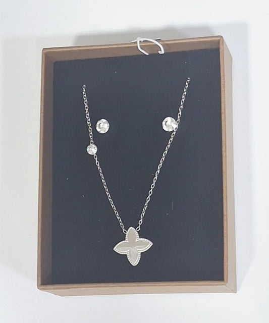 Conjunto brincos+fio