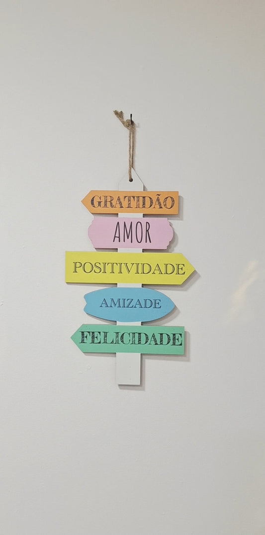 Placa de parede MDF