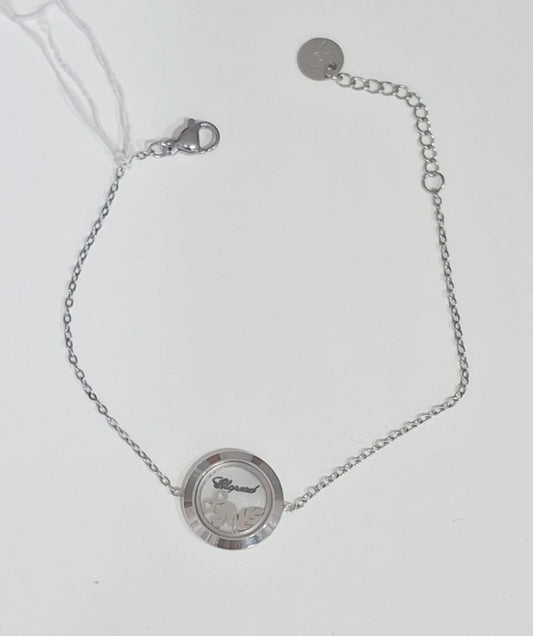 Pulseira com símbolos dentro