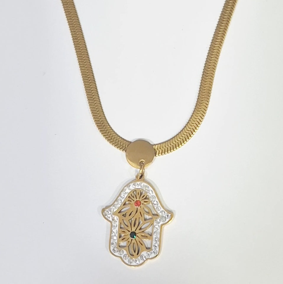 Fio com Mão de Fátima