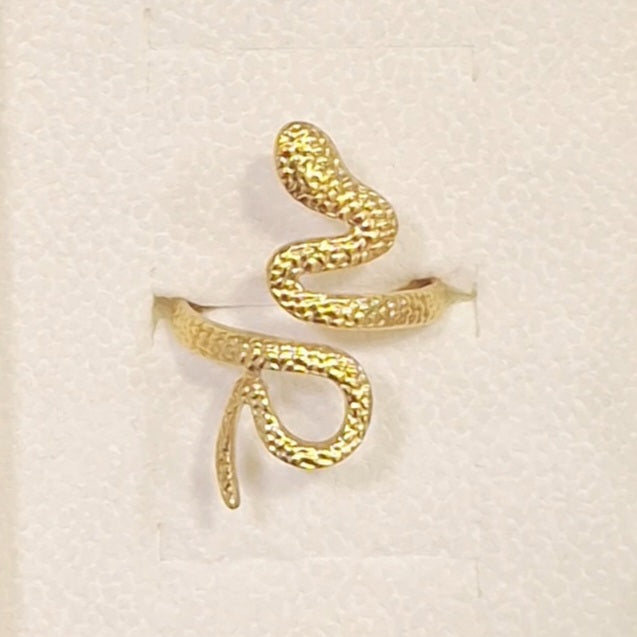 Anel ajustável cobra