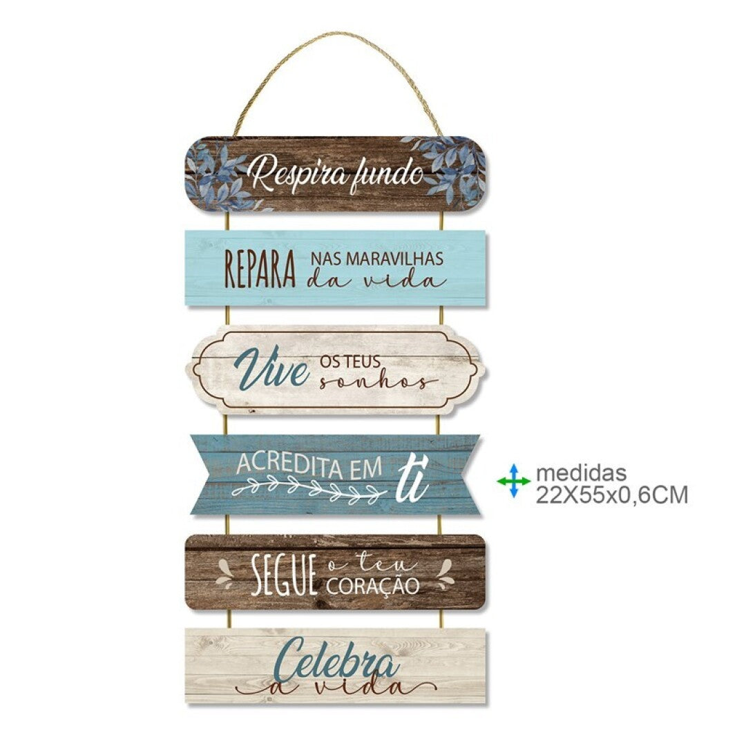 Placa de Parede MDF 22X55x0,6
