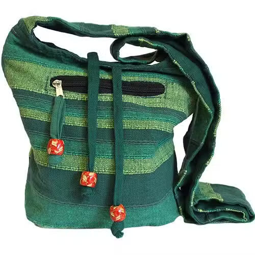 1x Bolsa Transversal Nepal - Verde Floresta