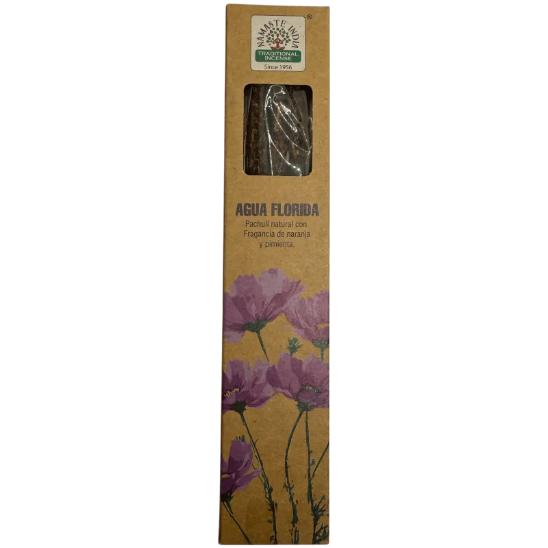 Incenso Natural Agua Florida Namaste India Natural Masala